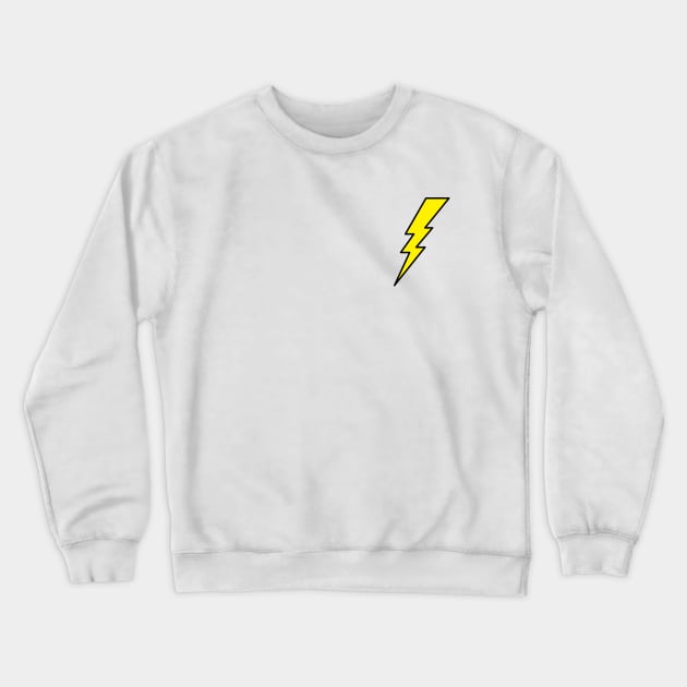 Lightning Bolt Crewneck Sweatshirt by ToiletQueen